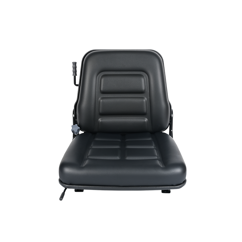 BF1-3 Black PVC Suspension Standard Agricultural Seat för balpressar med mikrobrytartillval