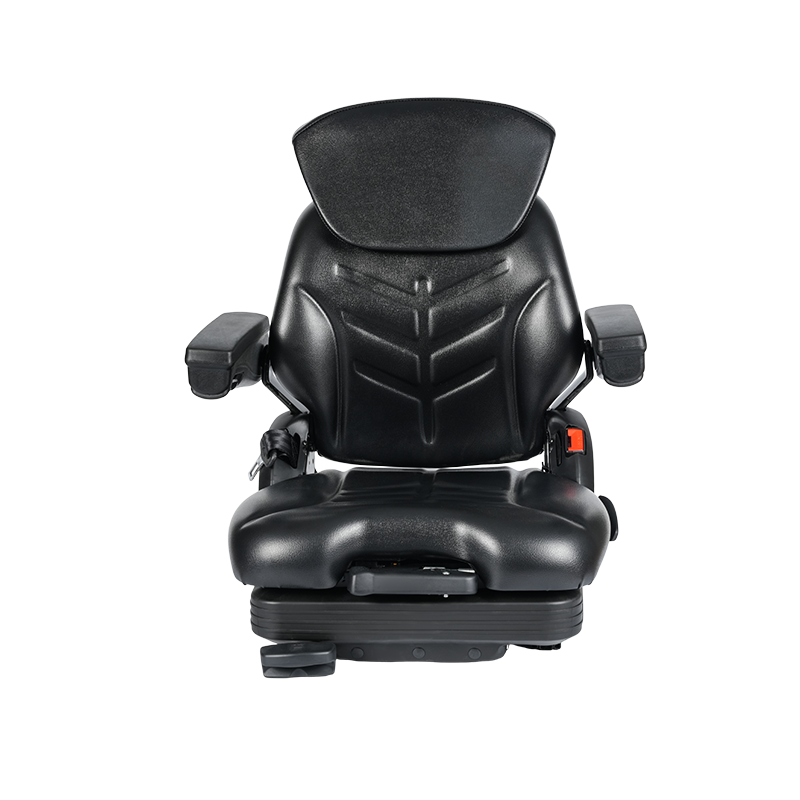 BF16MCD EN13490 IT1+IT2 & ISO7096 Dual-Certified Low-Profile Mechanical Suspension Seat Integrerat säkerhetsbälte och OPS-omkopplare