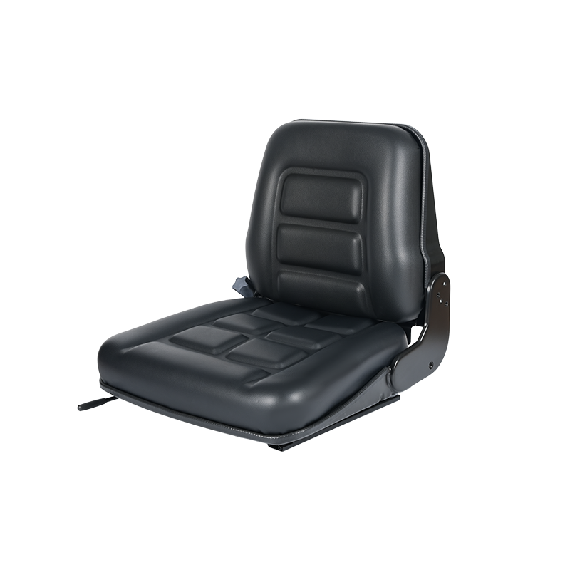 BF1-3 Black PVC Suspension Standard Agricultural Seat för balpressar med mikrobrytartillval