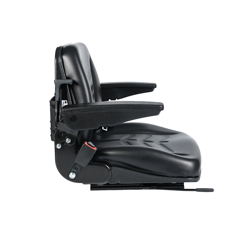 BF8-4ABCD CE&EN13490 IT1 certifierad ekonomisk gaffeltrucksäte med förarnärvarosensor