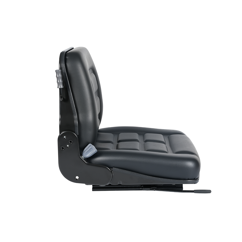 BF1-3 Black PVC Suspension Standard Agricultural Seat för balpressar med mikrobrytartillval