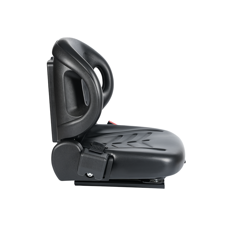 BF2-2 Universa elektrisk staplare Förarsäte - Vattentät svart belagd 4-vägs stretchduk PVC med OPS-sensorbrytare & justerbart ryggstöd Kompatibel med Hangcha, Toyota