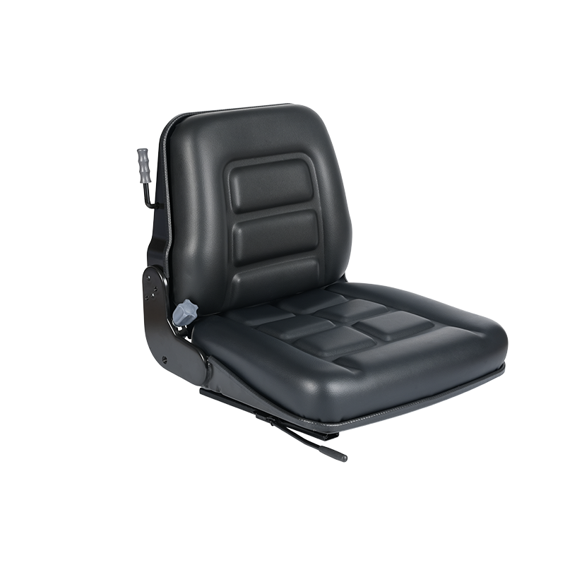 BF1-3 Black PVC Suspension Standard Agricultural Seat för balpressar med mikrobrytartillval