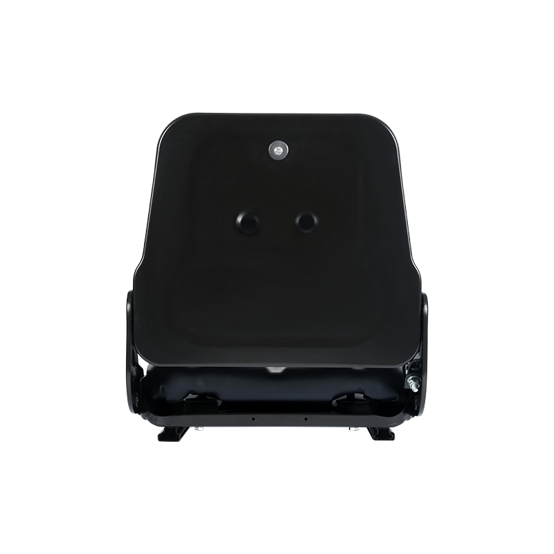 BF1-1 hållbart ergonomiskt certifierat gaffeltrucksäte för förbränningstruckar med svart vinyl