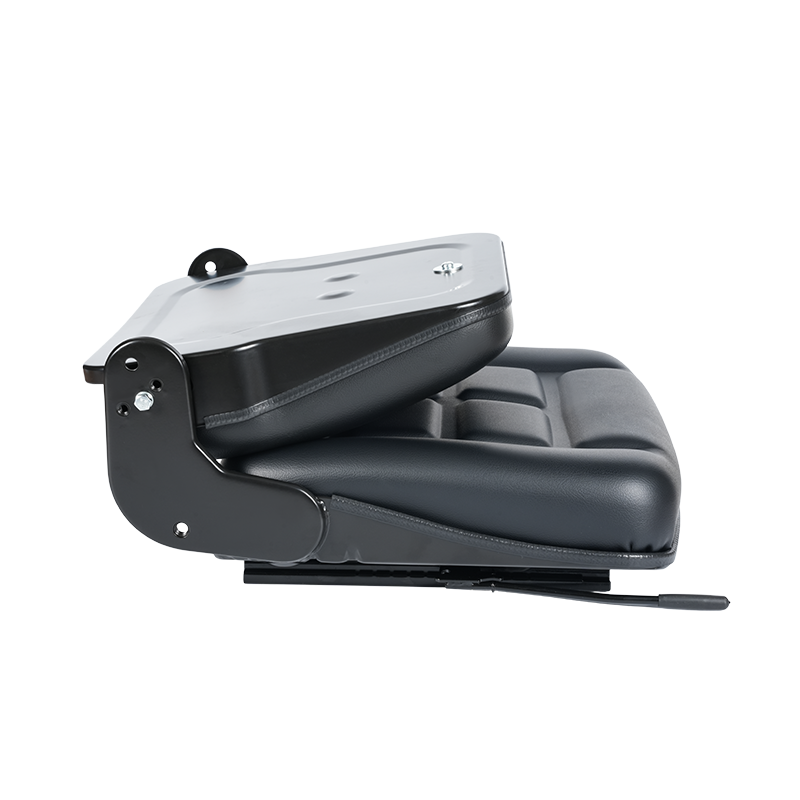 BF1-2 hopfällbar industrisits för plattformstruckar med utrymmeseffektiv 95° framåtfällbar design