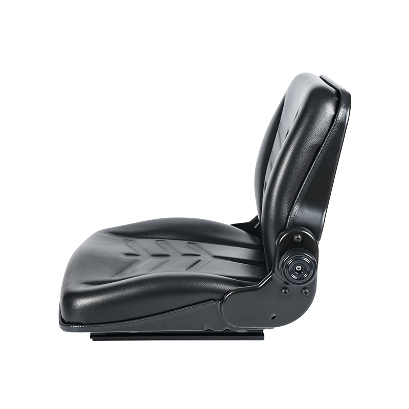 BF8-2 vidvinkel fällbart säte för flygplatstraktorer med 92° justerbart ryggstöd